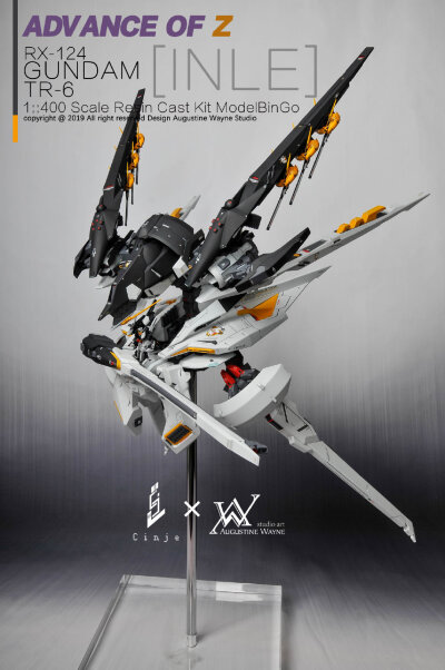 1-400 RX-124 GUNDAM TR-6 INLE 银雷 by Augustine Wayne Studio