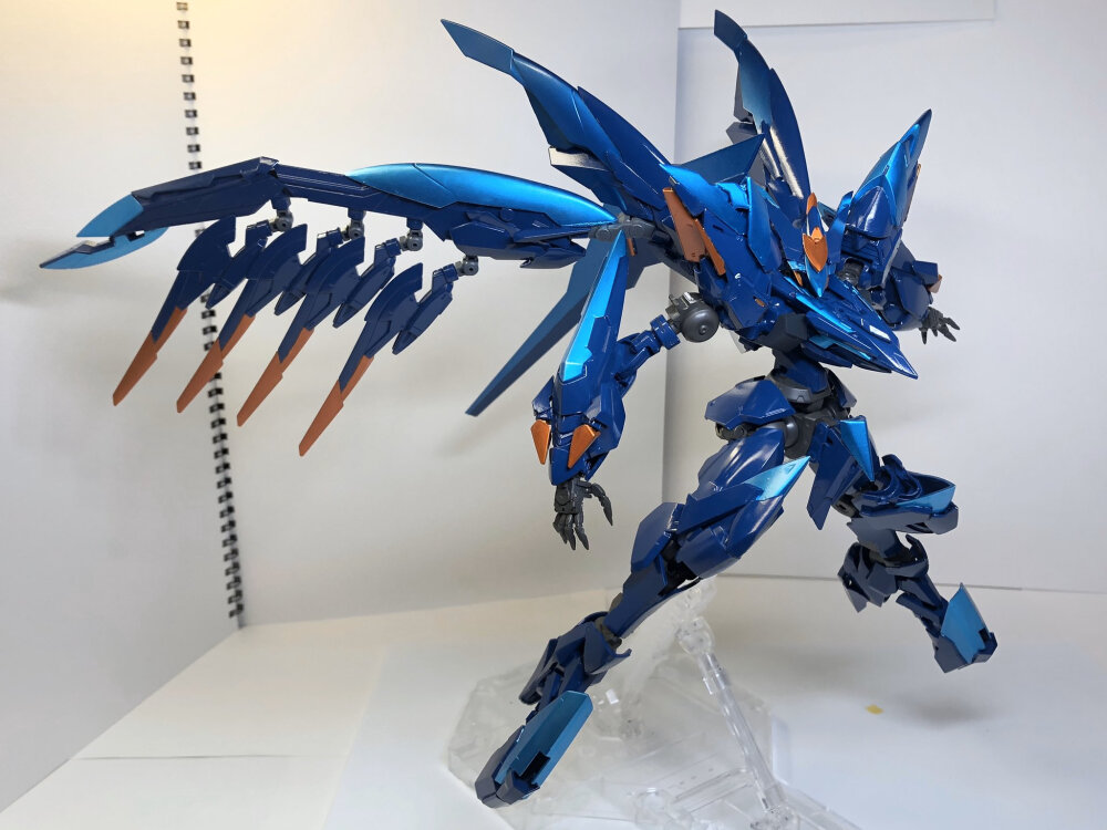 模型师 メカニカルおじや twi ojiya3951 ガンプラファフナー化 苍穹之法芙娜 fafner mark alles 真壁一骑 钢普拉化自制