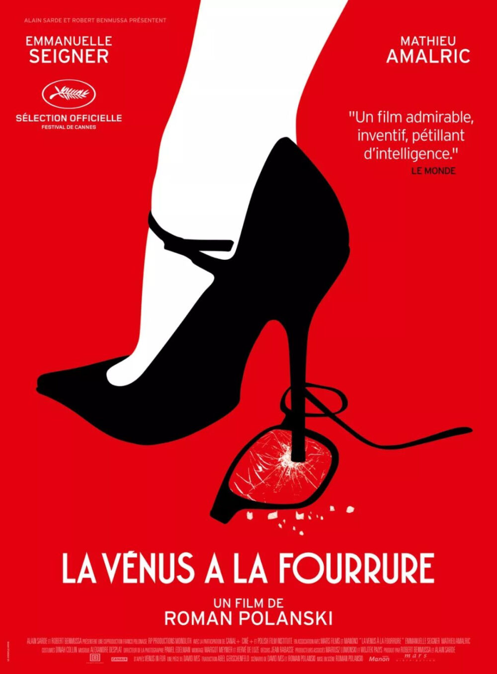 穿裘皮的维纳斯
La Vénus à la fourrure
导演：Roman Polanski / 2013
