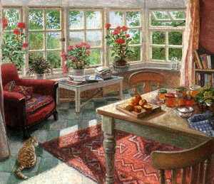 油画 ：Stephrn J Darbishire