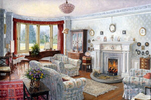 油画 ：Stephrn J Darbishire