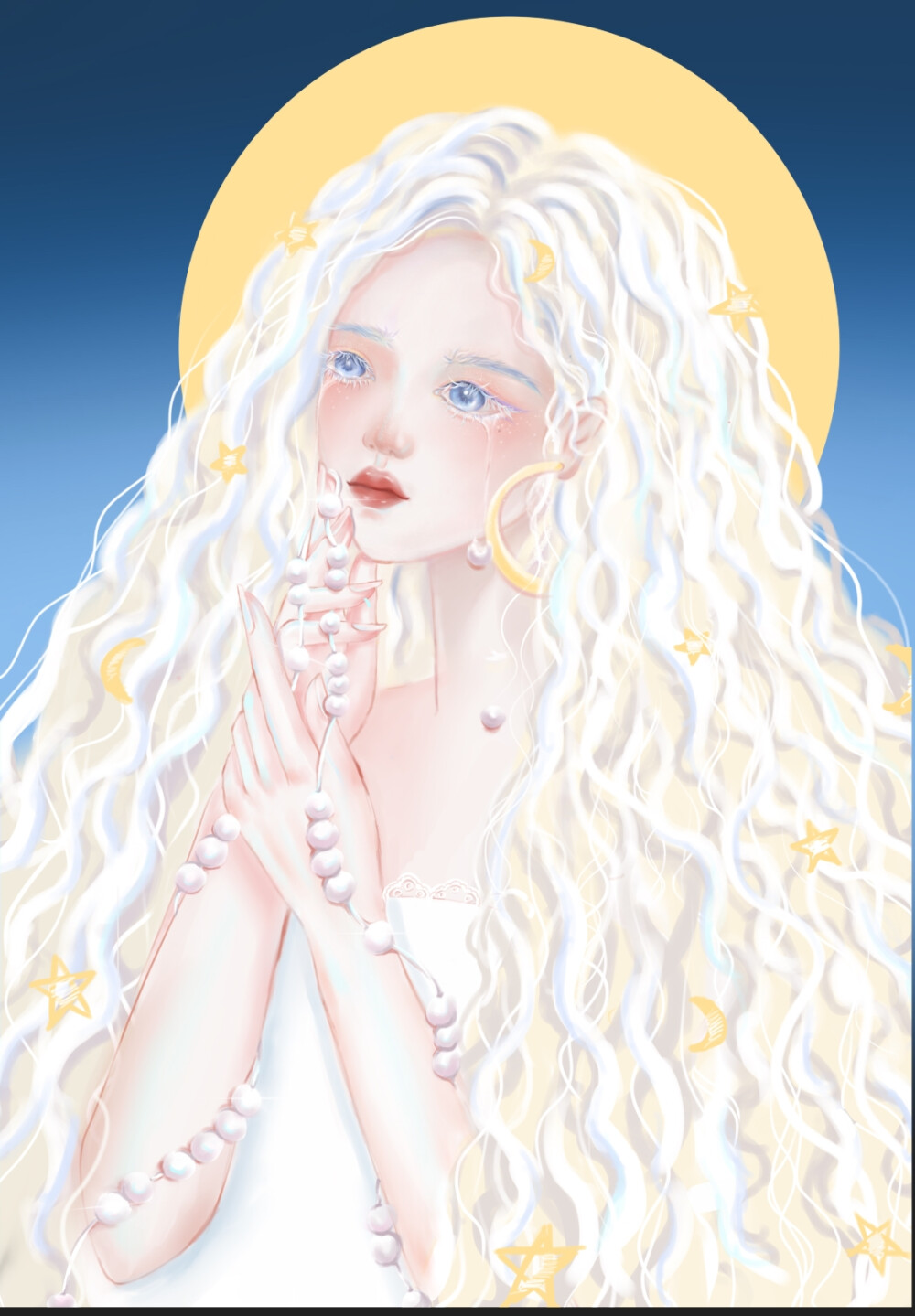 女生插画