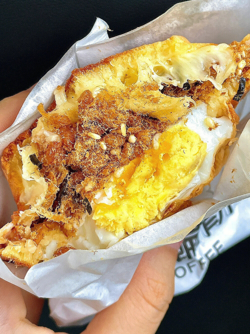 芝士鸡蛋肉松车轮饼|7.2 м