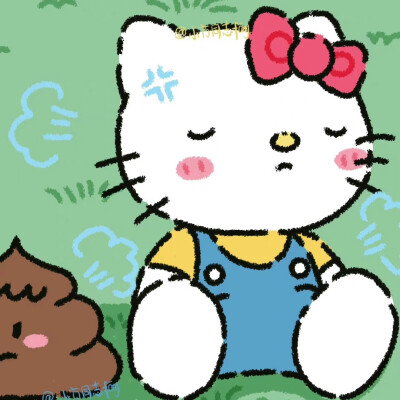 HelloKitty粑粑情头
画师：小方同志fang