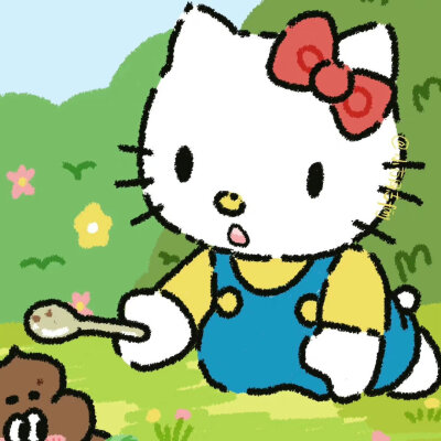 HelloKitty粑粑情头
画师：小方同志fang