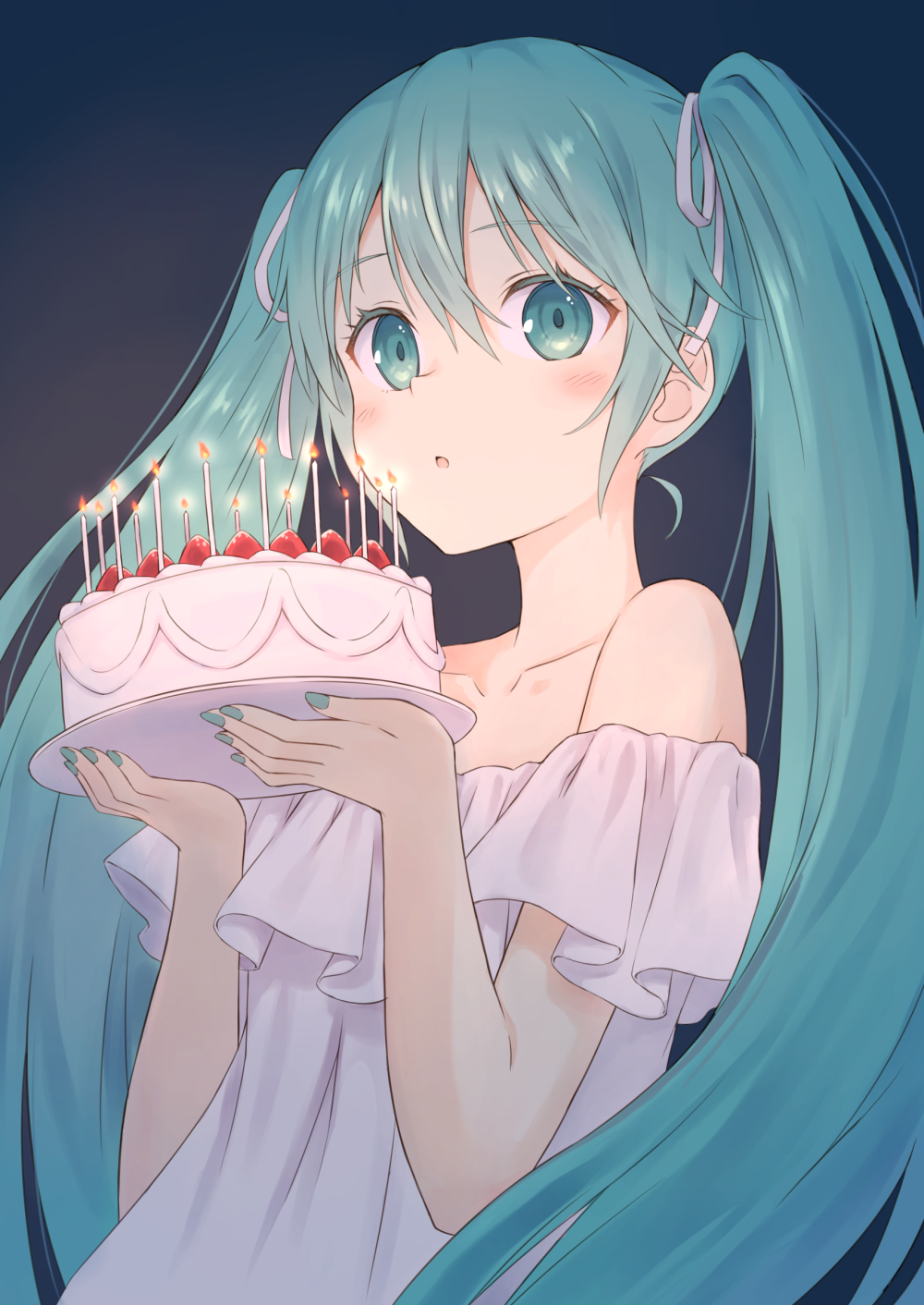 【P站美图】MIKU酱生日快乐！2022初音未来15周年生日壁纸