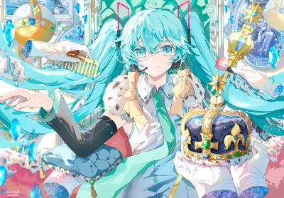 【P站美图】MIKU酱生日快乐！2022初音未来15周年生日壁纸