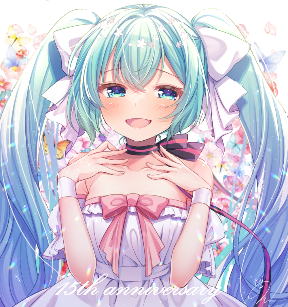 【P站美图】MIKU酱生日快乐！2022初音未来15周年生日壁纸