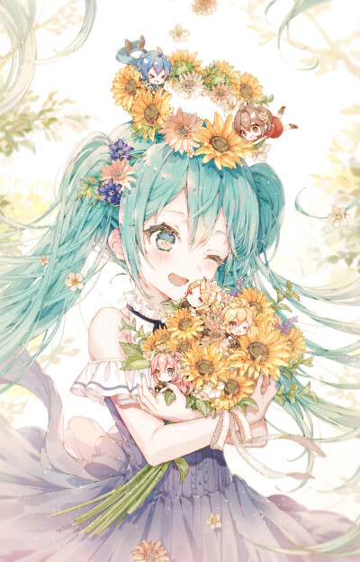 【P站美图】MIKU酱生日快乐！2022初音未来15周年生日壁纸