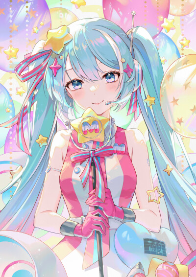 【P站美图】MIKU酱生日快乐！2022初音未来15周年生日壁纸