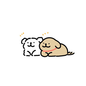 马尔济斯线条修勾头像
（源微博@线条小狗Maltese）