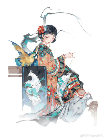 画师：阿九nine阿九