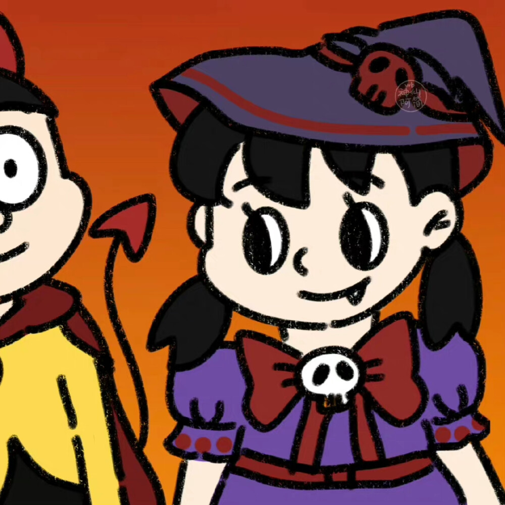 万圣节情头 画师:神仙阿简