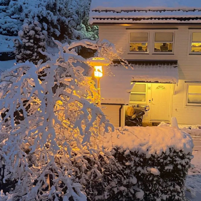 雪景朋友圈背景图