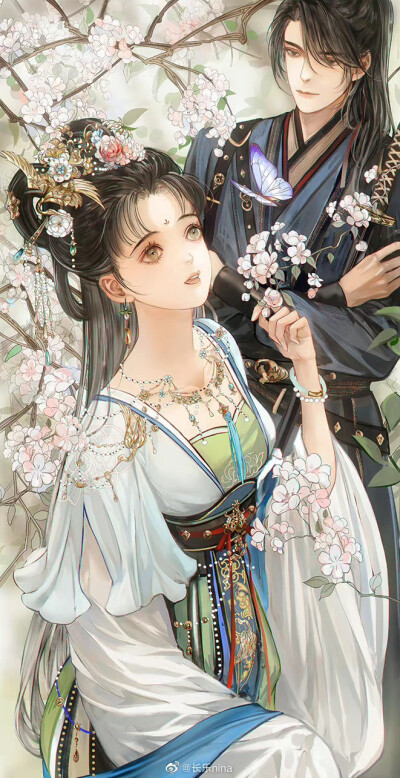 画师 ：长乐nina ​