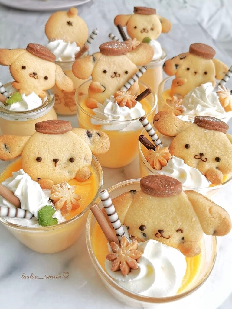 三丽鸥主题甜点
玉桂狗·美乐蒂·库洛米·HelloKitty·大眼蛙·布丁狗·双子星·人鱼汉顿·甜点兔·山姆企鹅