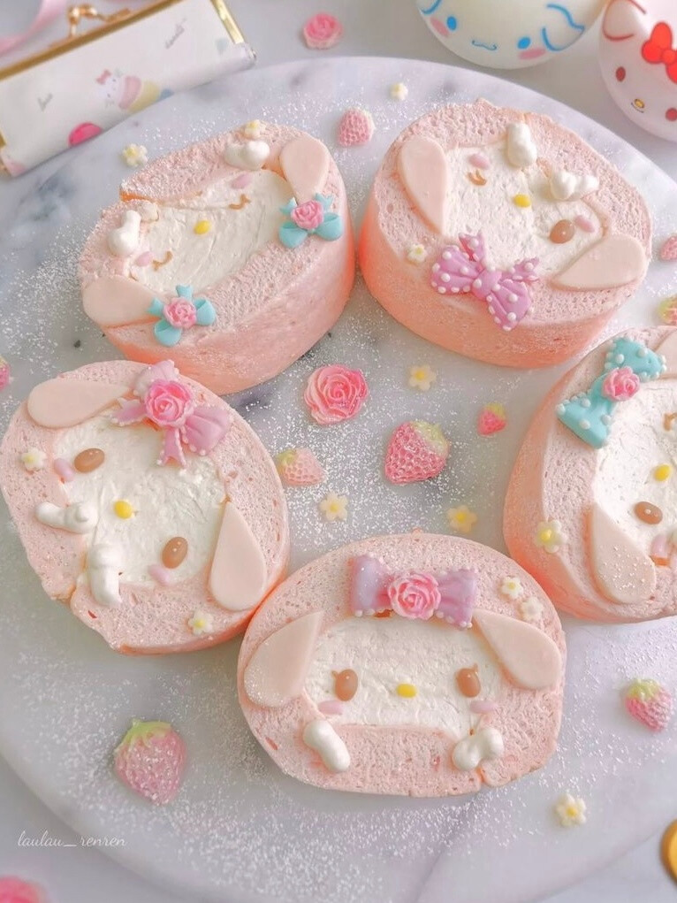 三丽鸥主题甜点
玉桂狗·美乐蒂·库洛米·HelloKitty·大眼蛙·布丁狗·双子星·人鱼汉顿·甜点兔·山姆企鹅