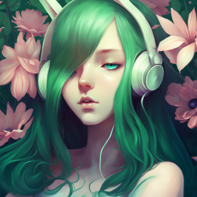 AI音乐女神头像来啦 也可以做闺闺头像哦
