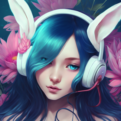 AI音乐女神头像来啦 也可以做闺闺头像哦
