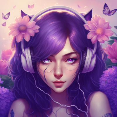 AI音乐女神头像来啦 也可以做闺闺头像哦
