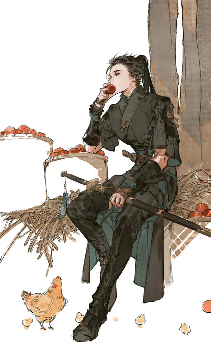 插画师『伊吹鸡腿子』