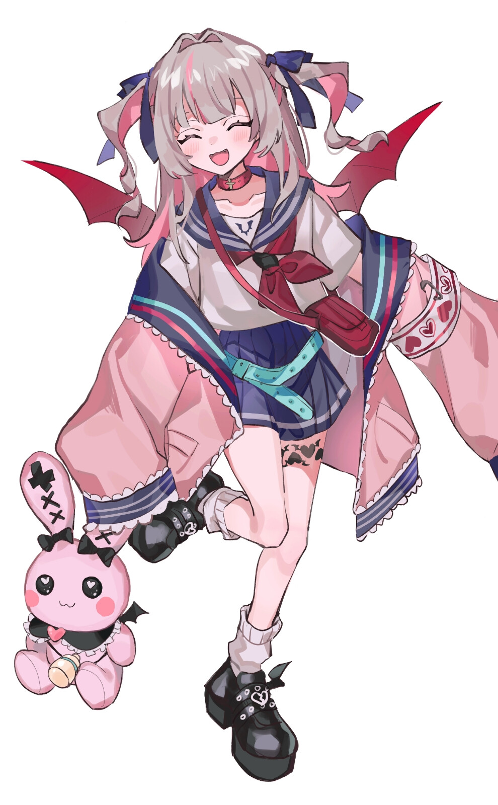 彩虹社 ririmu makaino 虚拟主播粉色 壁纸