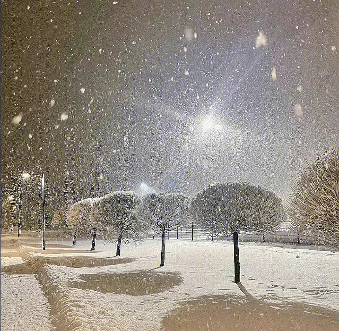 雪 朋友圈背景