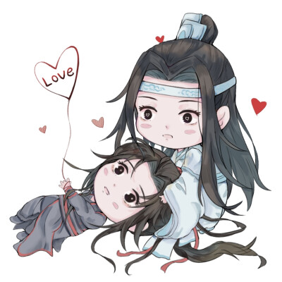 魔道祖师
忘羡Q版同人