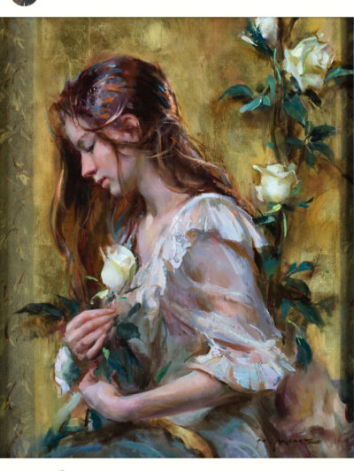 来自Daniel Gerhartz 美国人物油画的作品。