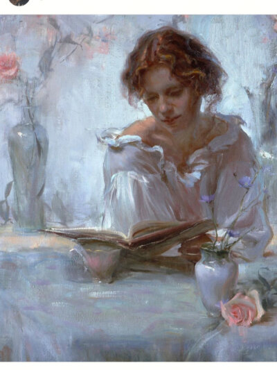 来自Daniel Gerhartz 美国人物油画的作品。