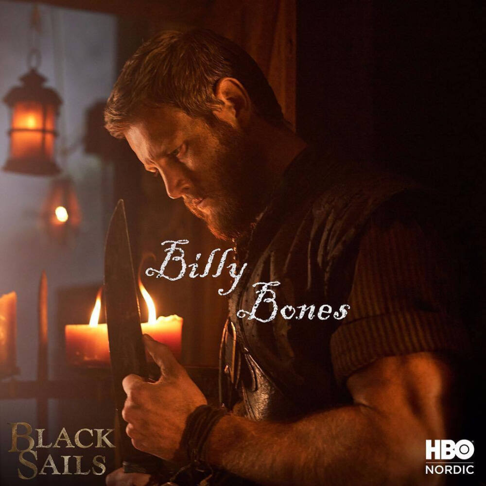 Tom Hopper in 《Black Sails》 as BillyBones