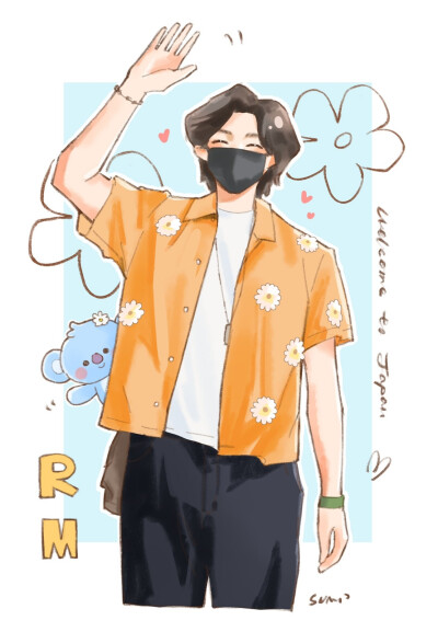 金南俊手绘,搜图不易，留图请点赞，专辑内所有图片均有才阿米所绘，我只是图片搬运工，只留作欣赏