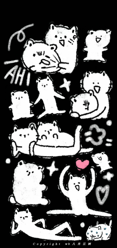 「 暗 黑 系 黑 白 壁 纸 」
画师:八月江树