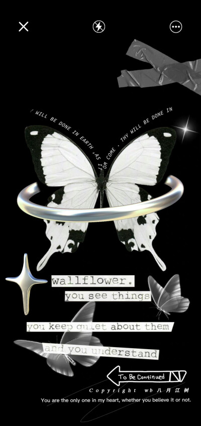 「 暗 黑 系 黑 白 壁 纸 」
画师:八月江树