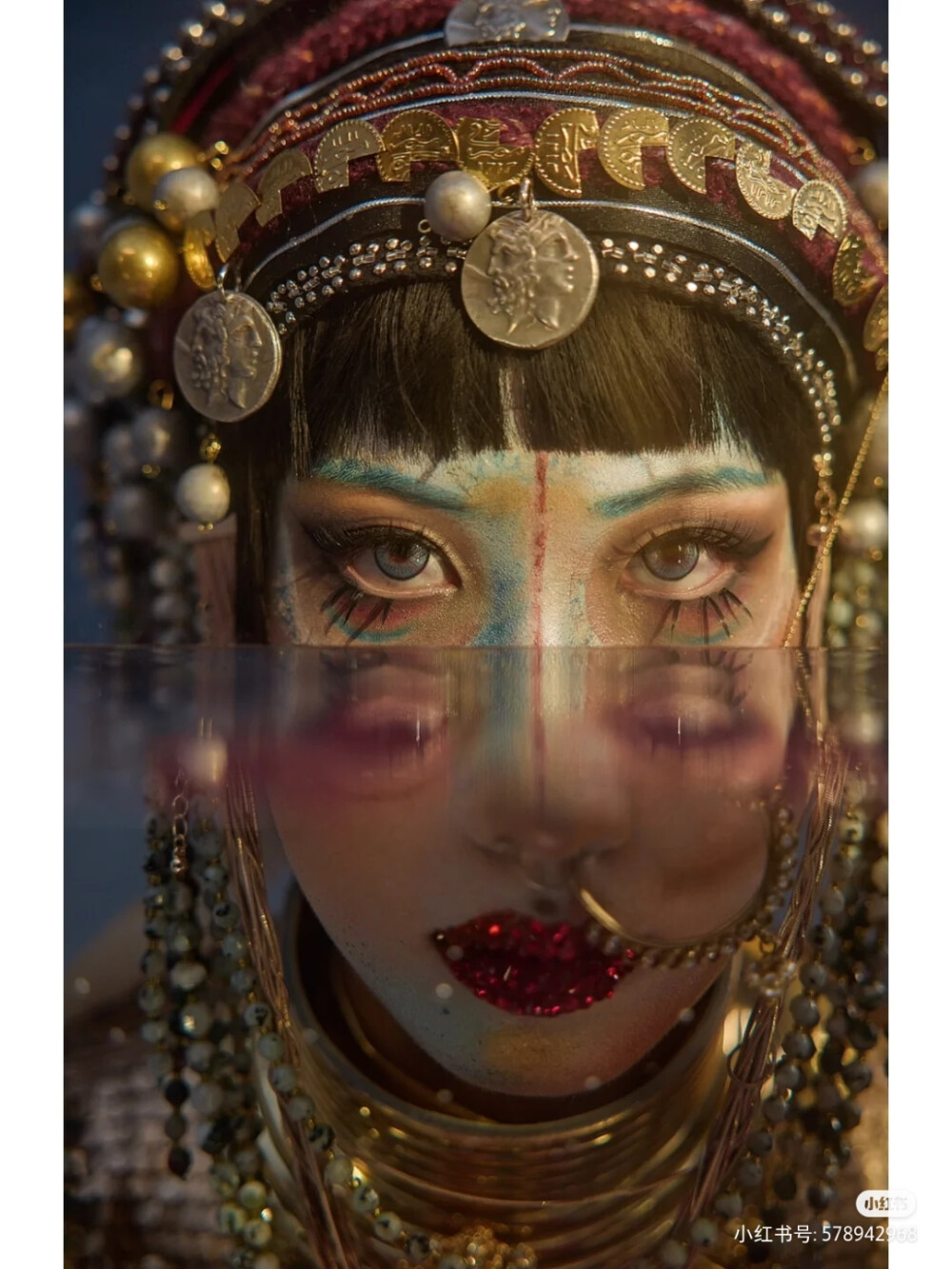 小红书:老八捌 人物素材,特效化妆