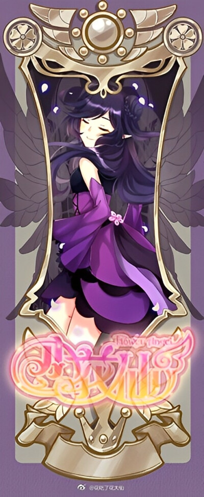 花精灵王黑化卡牌 桃花（画质修复版）