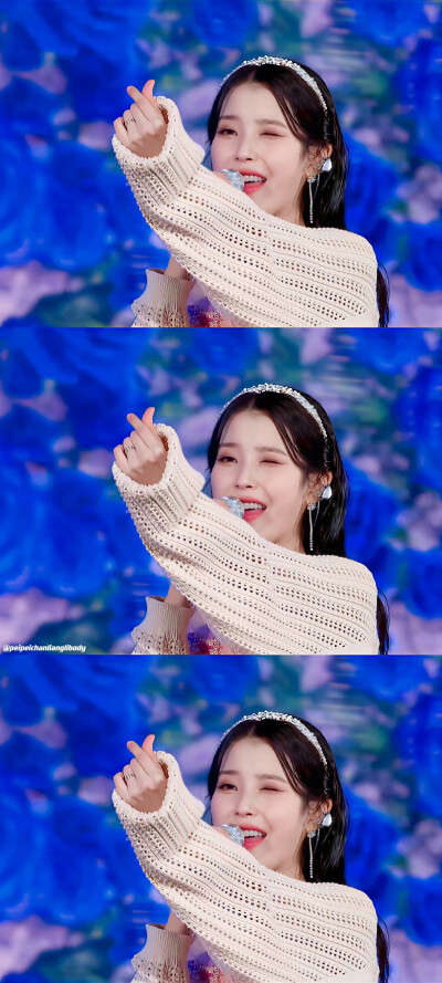 IU | IUTV
cr:·佩佩馋俩丽body·