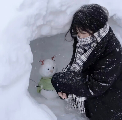 雪地头像