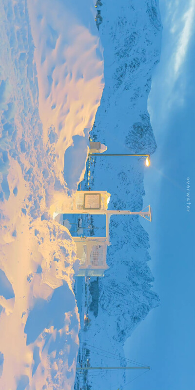 小雪人的梦境里，有极光和星空「 雪国.北欧 」
摄影:overwater