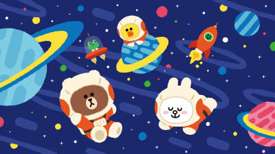 ✐.linefriends-桌面壁纸