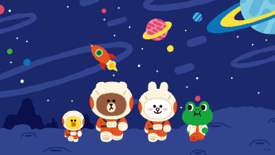 ✐.linefriends-桌面壁纸