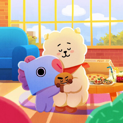 ✐.line friends-bt21•头像