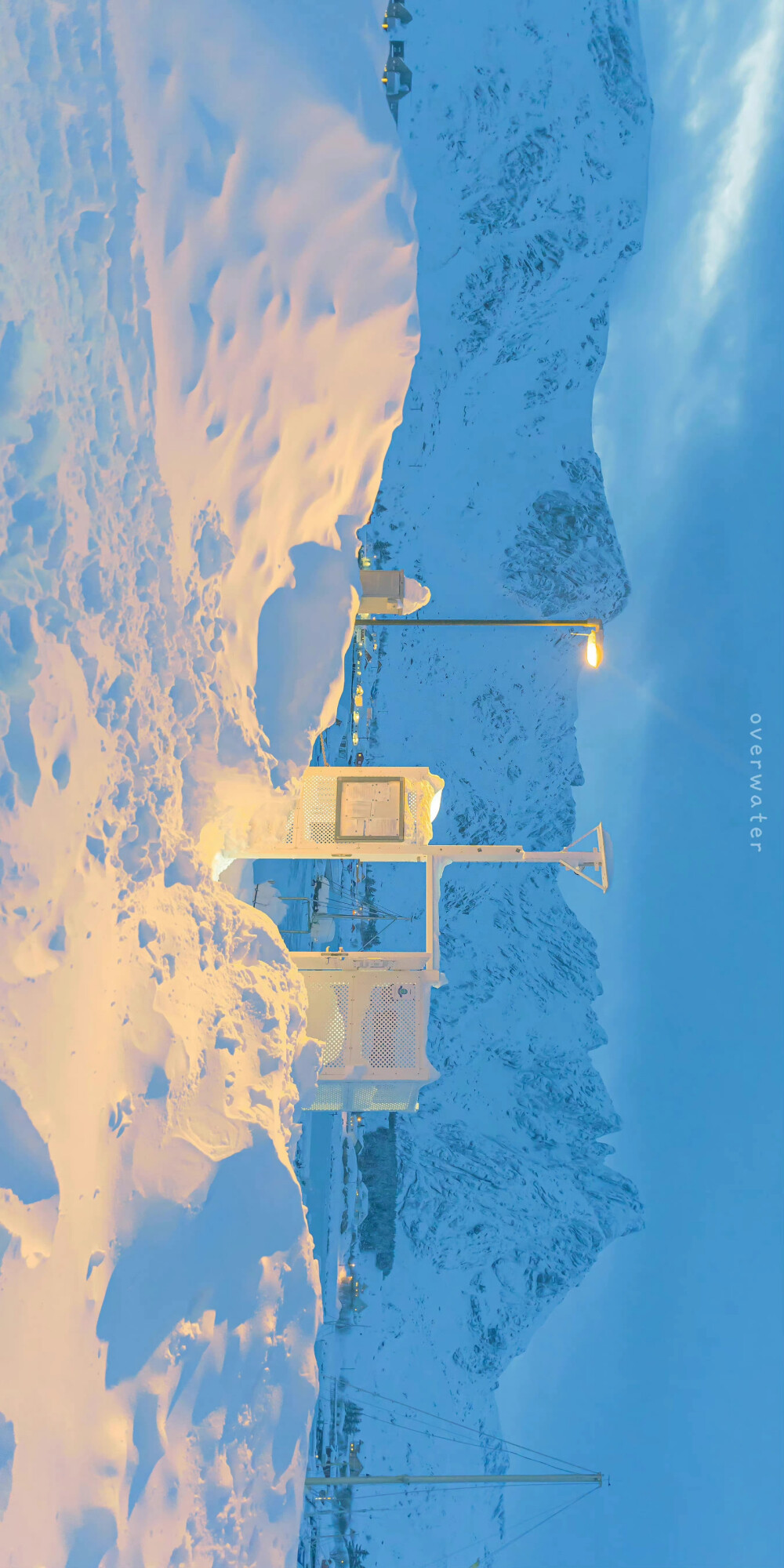 小雪人的梦境里，有极光和星空 ✨
「 雪国.北欧 」 ​