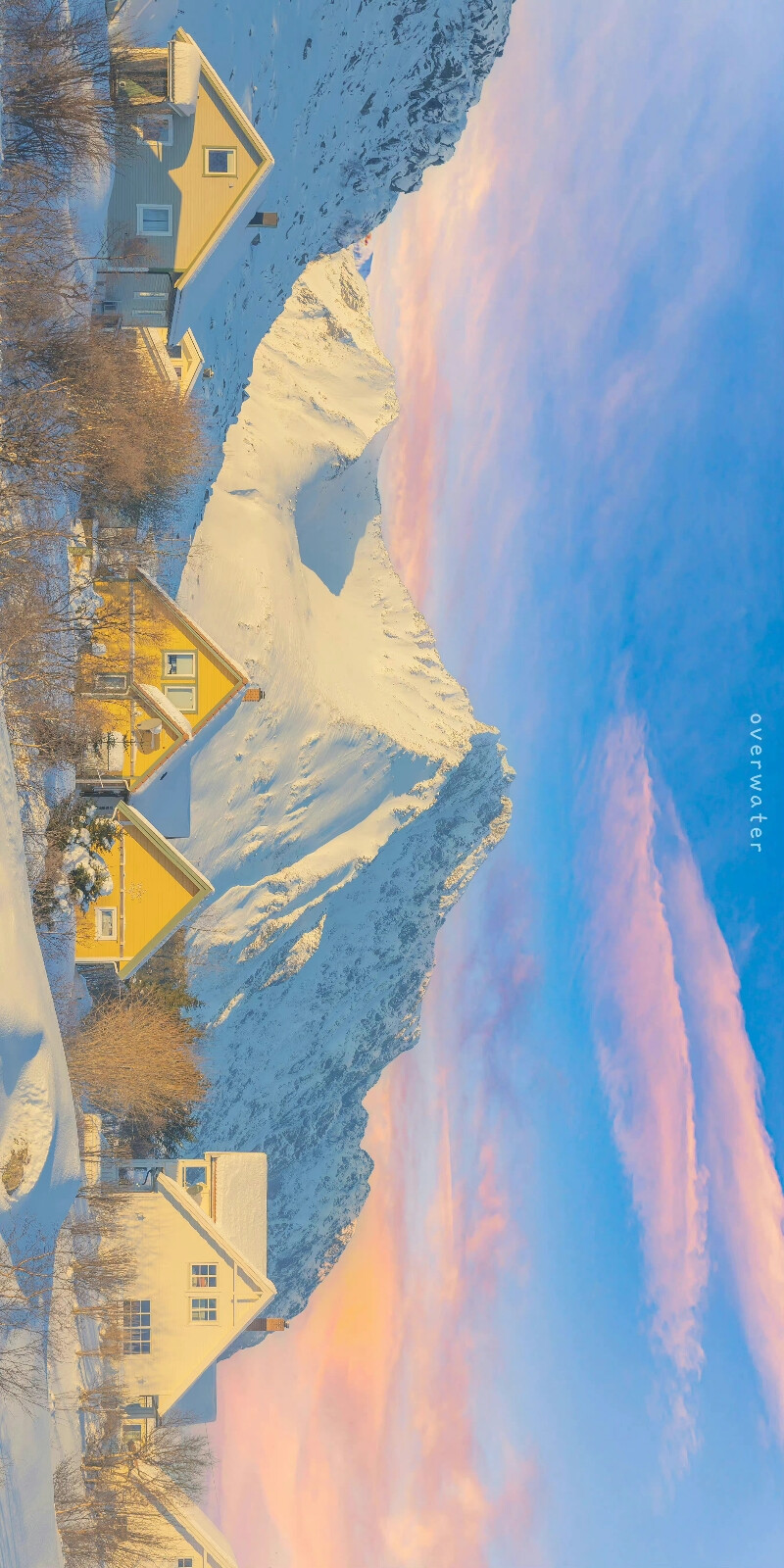 小雪人的梦境里，有极光和星空 ✨
「 雪国.北欧 」 ​