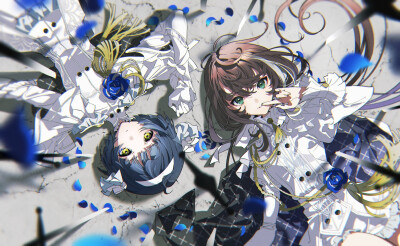 [cp]深脊界 存流・明透 宣布结成虚拟歌手组合「Albemuth」并将举行TWO-MAN LIVE
角色设计&插图：米山舞 ​​​[/cp]
侵权删