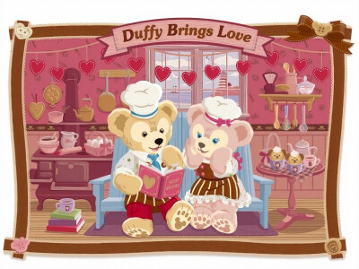 『达菲熊』Duffy▪桌面壁纸