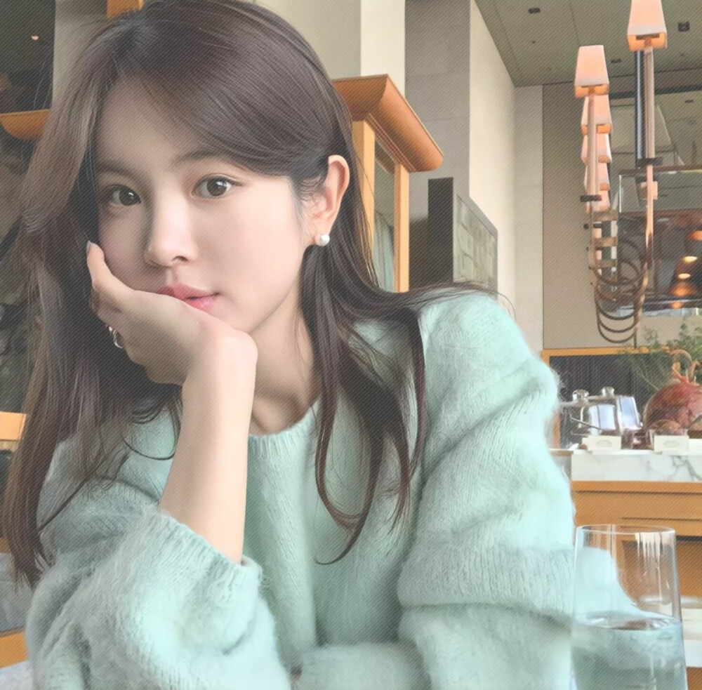 绿色系女头 当然啦 我们都会幸福