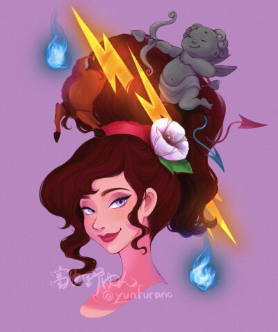 蜜格拉
Ig：@yunfurano
【大力士】