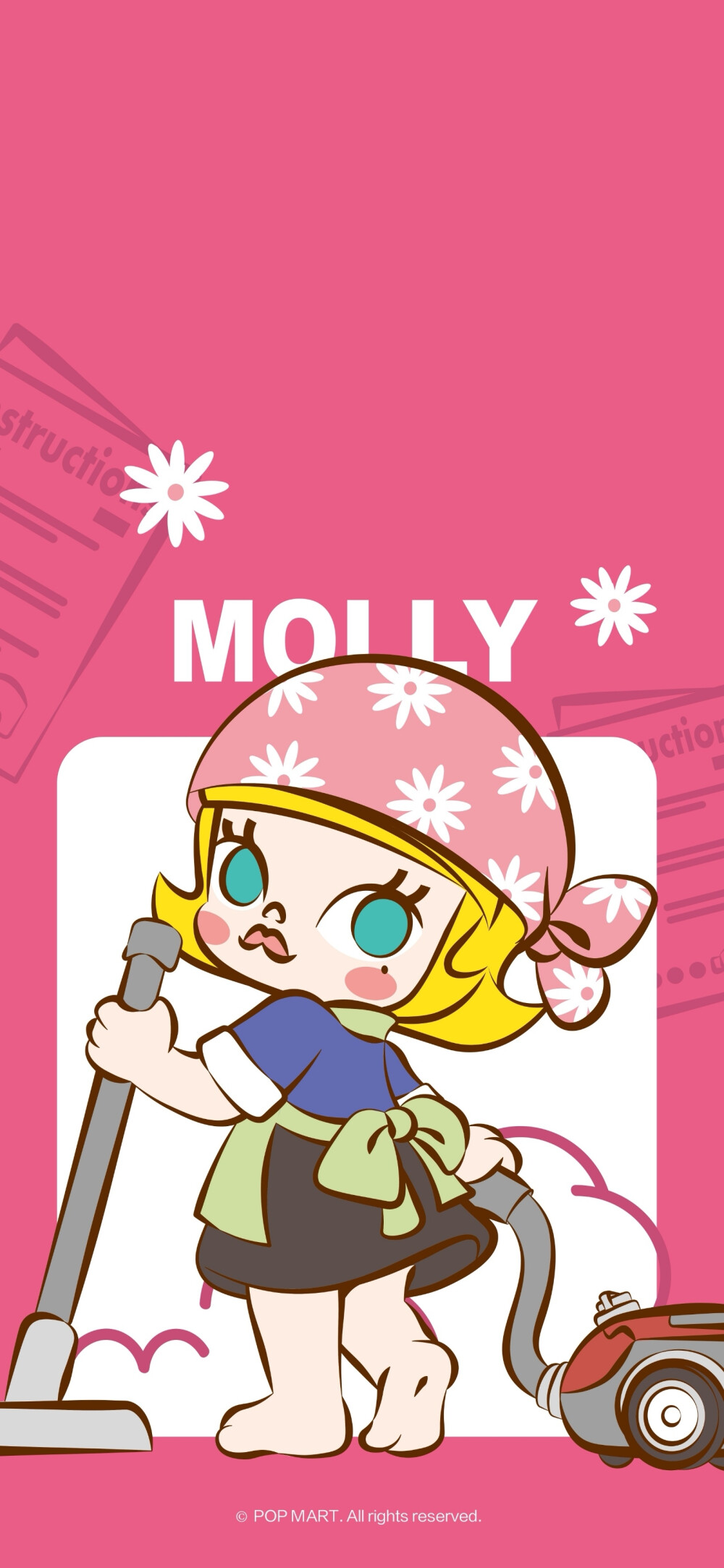 『泡泡玛特』MOLLY▪壁纸