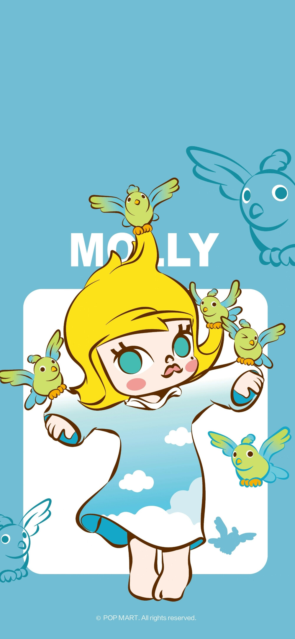 『泡泡玛特』MOLLY▪壁纸